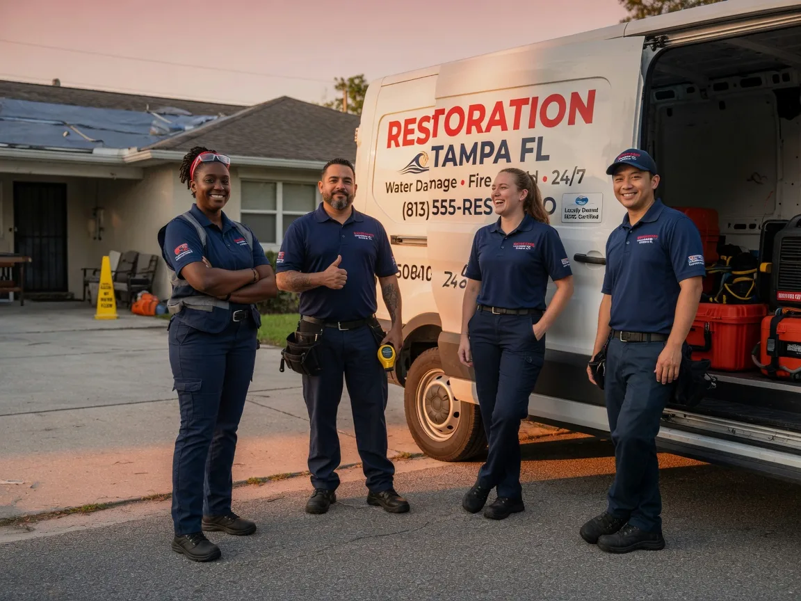 Water Damage Restoration company in Sayner, WI